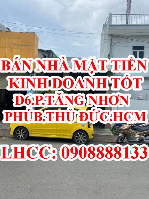 Cần bán nhà mặt tiền Đường Số 6, Phường Tăng Nhơn Phú B, TP. Thủ Đức 