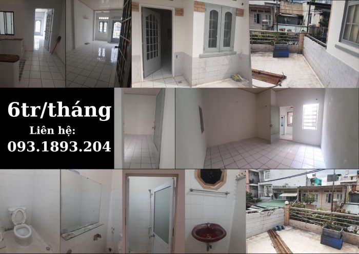 Cho thuê tầng 1 nhà nguyên căn 2PN tại 25 Lê Lai, P12, Tân Bình