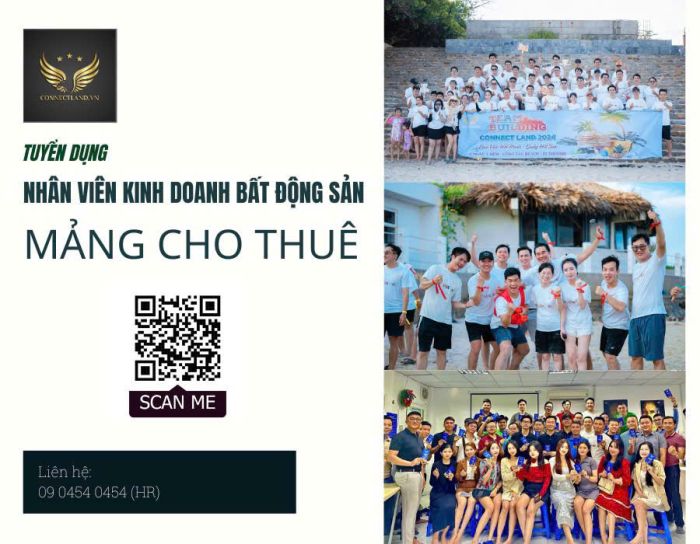 TUYỂN DỤNG NHÂN VIÊN KINH DOANH MẢNG CHO THUÊ BẤT ĐỘNG SẢN