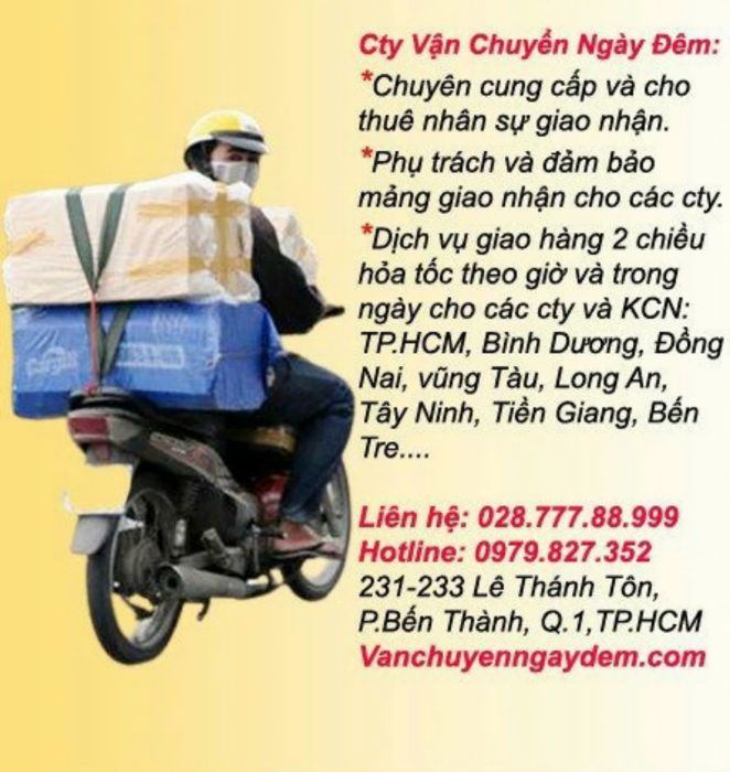 TUYỂN GIAO HÀNG HOẢ TỐC