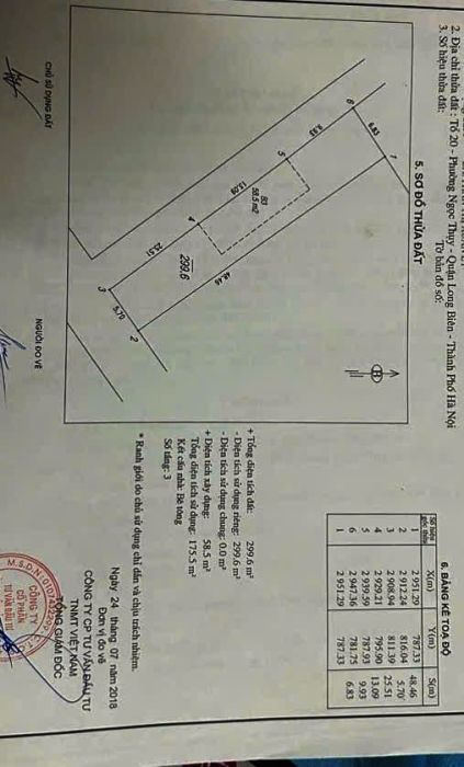 CẦN BÁN NHÀ TẠI QUẬN LONG BIÊN, HÀ NỘI