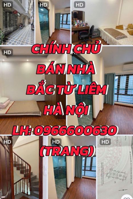 CHÍNH CHỦ CẦN BÁN NHÀ TẠI QUẬN BẮC TỪ LIÊM, HÀ NỘI