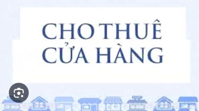 CHO THUÊ CỬA HÀNG TẠI QUẬN HOÀN KIẾM, HÀ NỘI